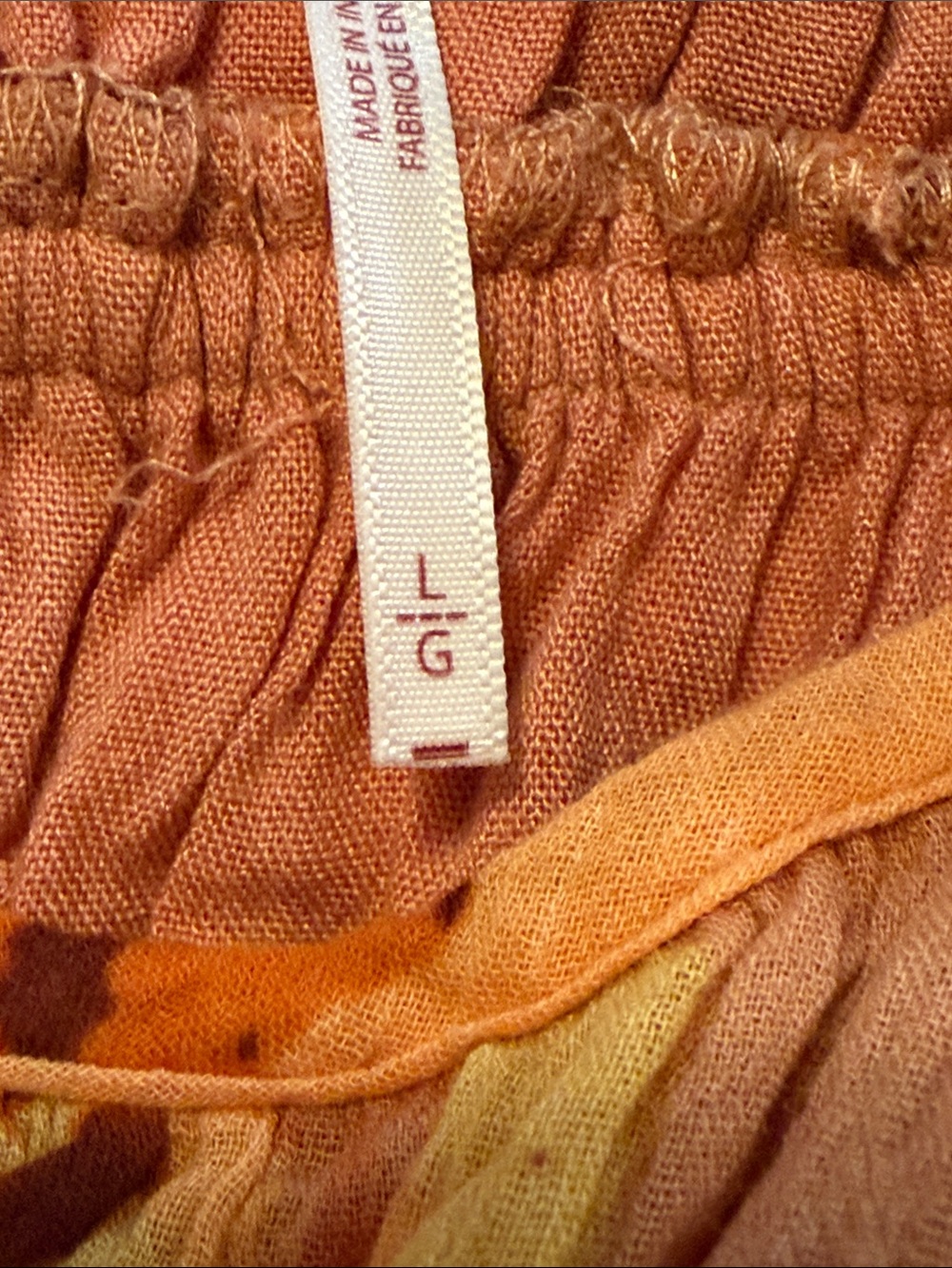 Free People Pumkpin Spice Summer Mini Dress L - Picture 11 of 14